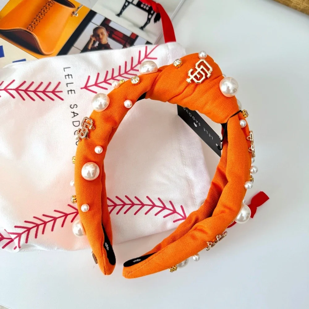 Lele Sadoughi MLB SF Giants Embellished‎ Headband